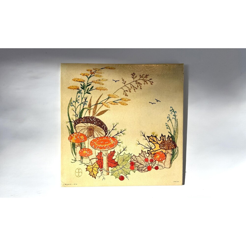 Vintage Mod Mushroom Trivet, Mod Kitchen Trivet